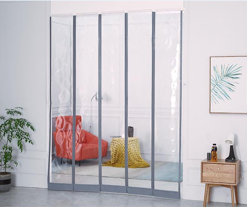 Vertical Modern Blind Slat Rolling Door Magnetic Plastic Strip Curtain