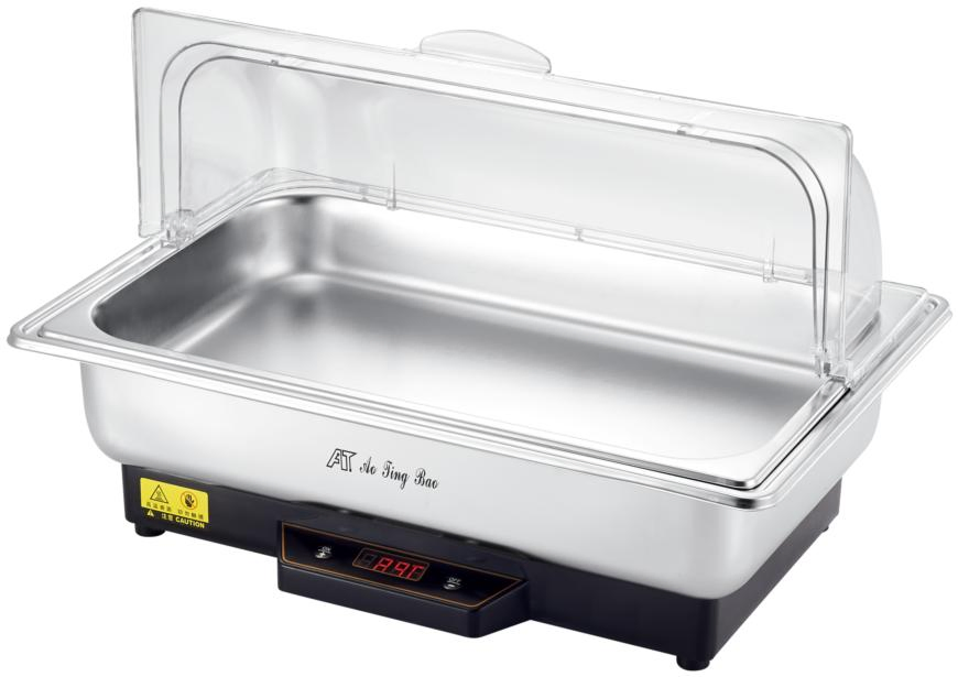 Commercial Electric Cookware Soup Food Heater Warmer Buffet Stove Chafing Dish
