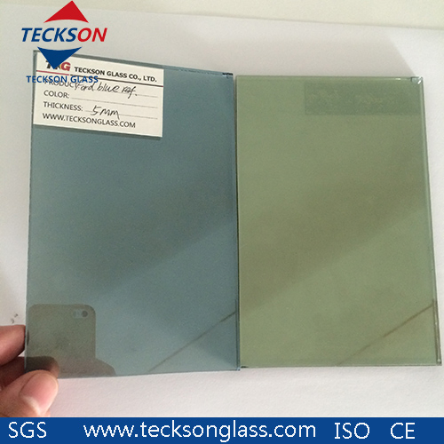4-6mm French Green Reflective Float Glass Factory Price
