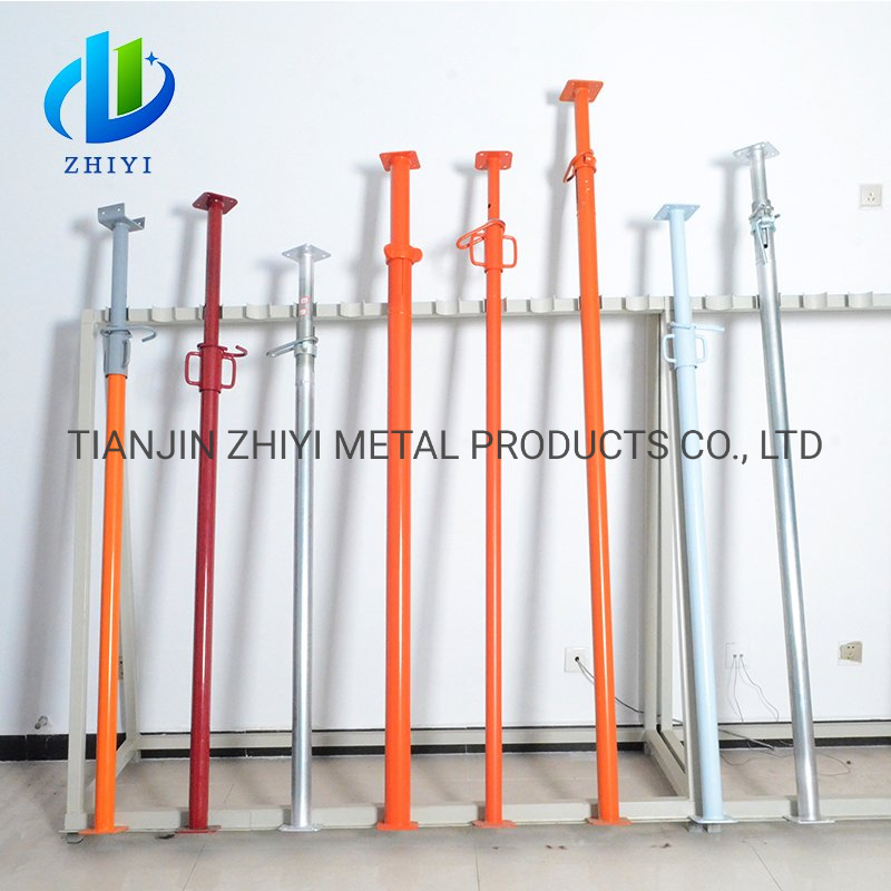 Adjustable Puntal Metalicos Telescopico Acrow Panel Mettalic Slab Shuttering Jack Used Steel Scaffold Prop