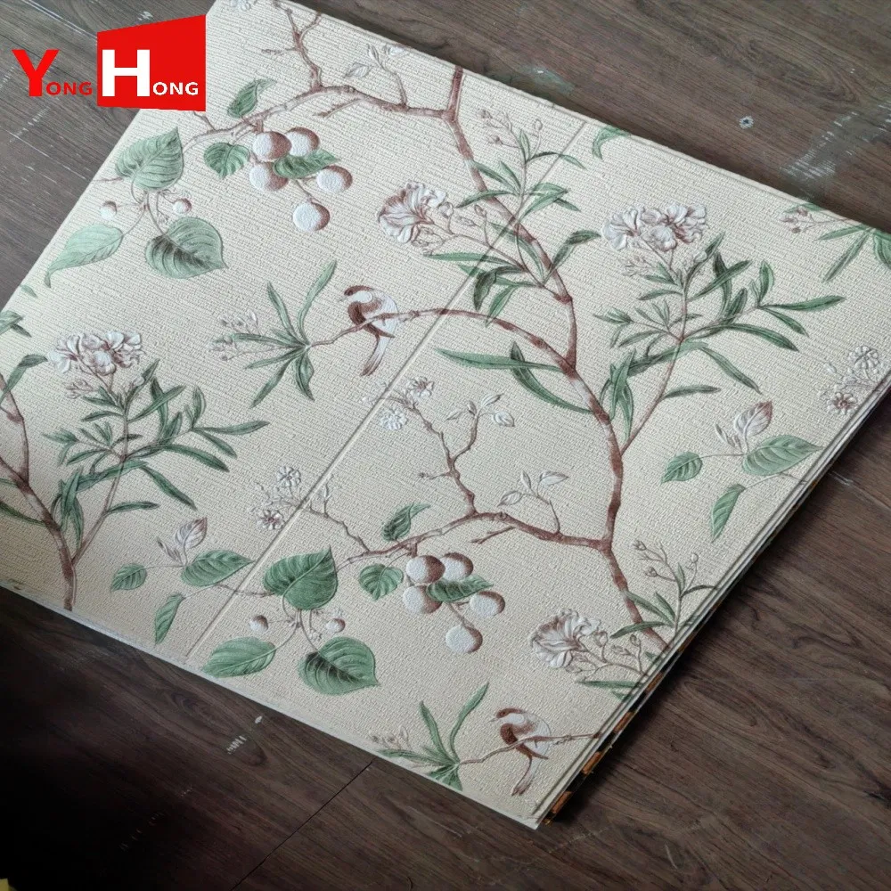 PVC Self Adhesive Wallpaper Bedroom Vinyl Waterproof Wall Paper Stickers