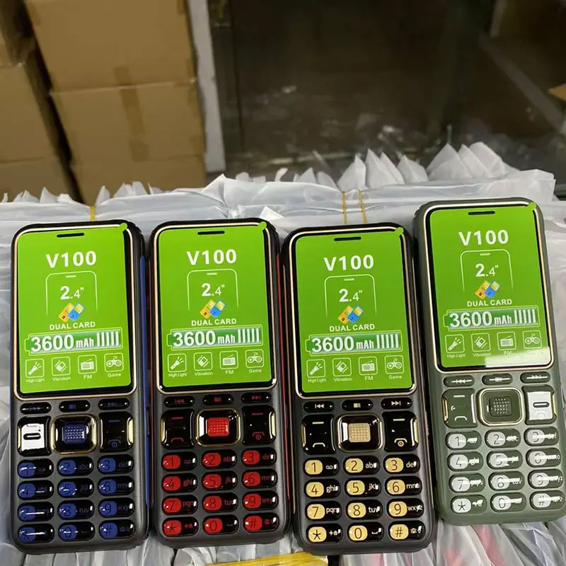 Бюджетный кнопочный телефон GSM с двумя SIM-картами