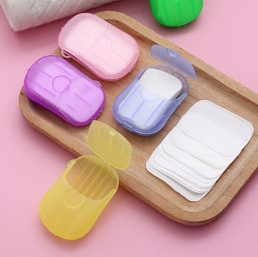 Wholesale OEM Mini Disposable Hotel Travel Wash Hand Paper Soap Sheet