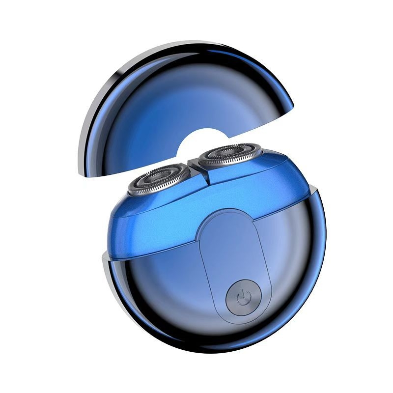 Wet Dry Easy Carry Rotary Trimmer Waterproof Portable Travel Razor Rechargeable Shaver