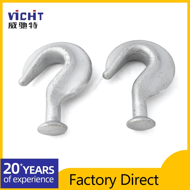 Galvanized Stainless Steel Iron J Hook for Transmission Line Accessories