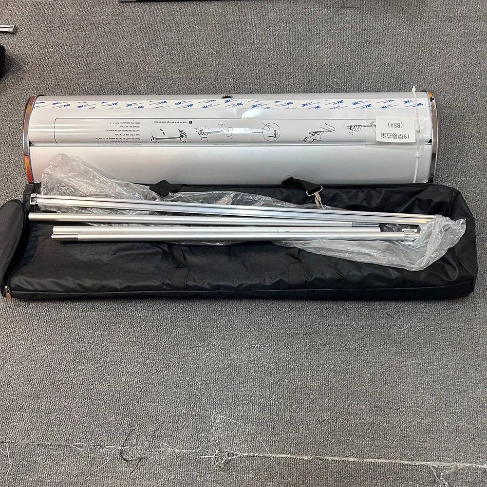 Custom Printed Economy Portable Retractable Roll up Banner Stand Aluminum Pull-up Banner for Advertising