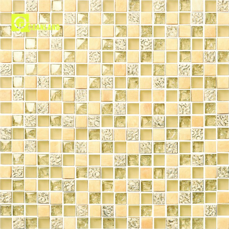 Кристальная мозаика для ванной и пола, 30x30 мм