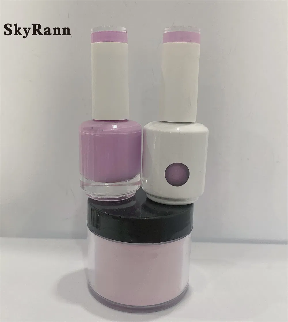 3 in 1 Manufacturer Nail Varnish Nail Acrylic Powder Diping Acrylic Powder Color Match Gel Polish and Nail Polish