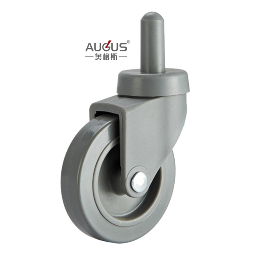 75 mm 3 Inch Plastic PVC/TPR Caster Wheel Furniture Caster