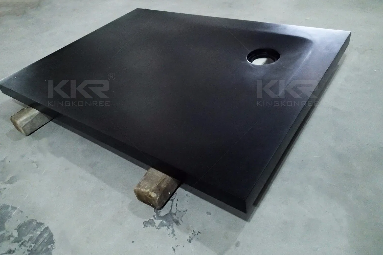 Custom Size Artificial Solid Surface Stone Deep Shower Tray Shower Base