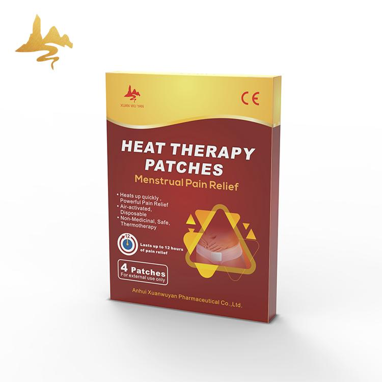 Wholesale Suppliers Keep Warming Menstural Cramps Pain Relief Heat Therapy Patch