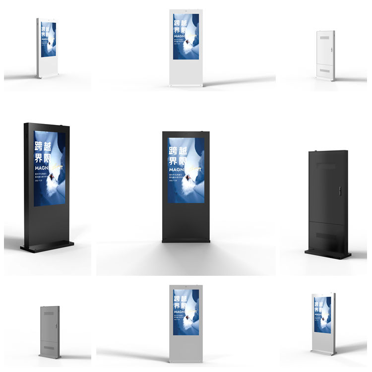 High Brightness IP65 Waterproof Outdoor LCD Advertising Sunlight Readable Signage for Street Parking Lot Animation