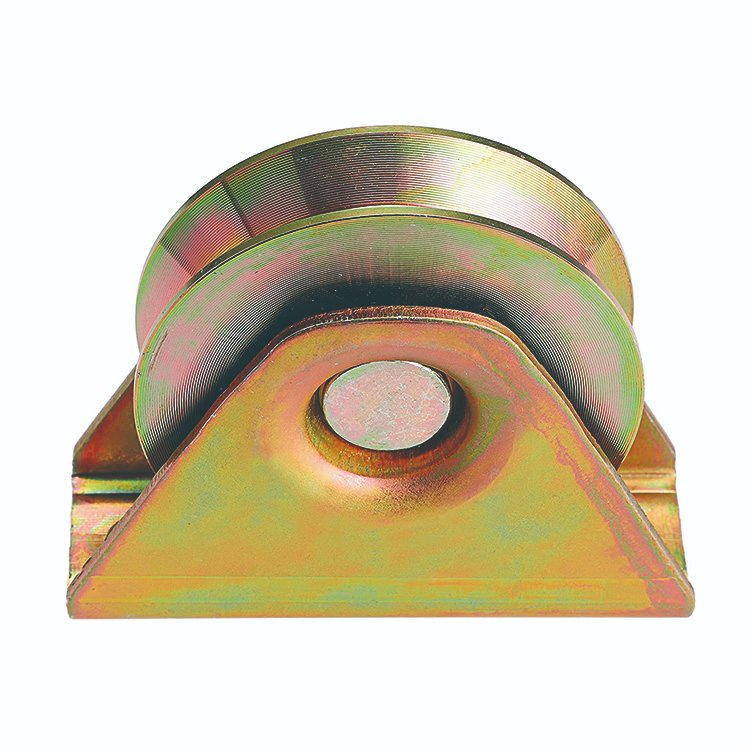 Sliding Gate Wheels Bearing Rigid Caster with Bracket for V Track Rail