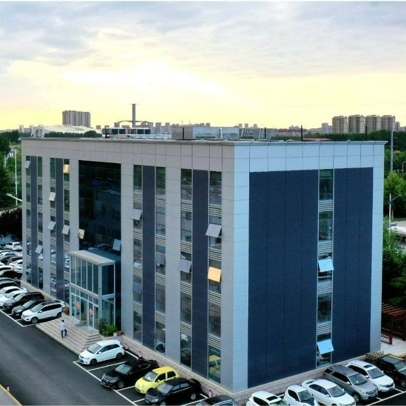 Durable Prefabricated Steel Office Curtain Wall for Efficiency