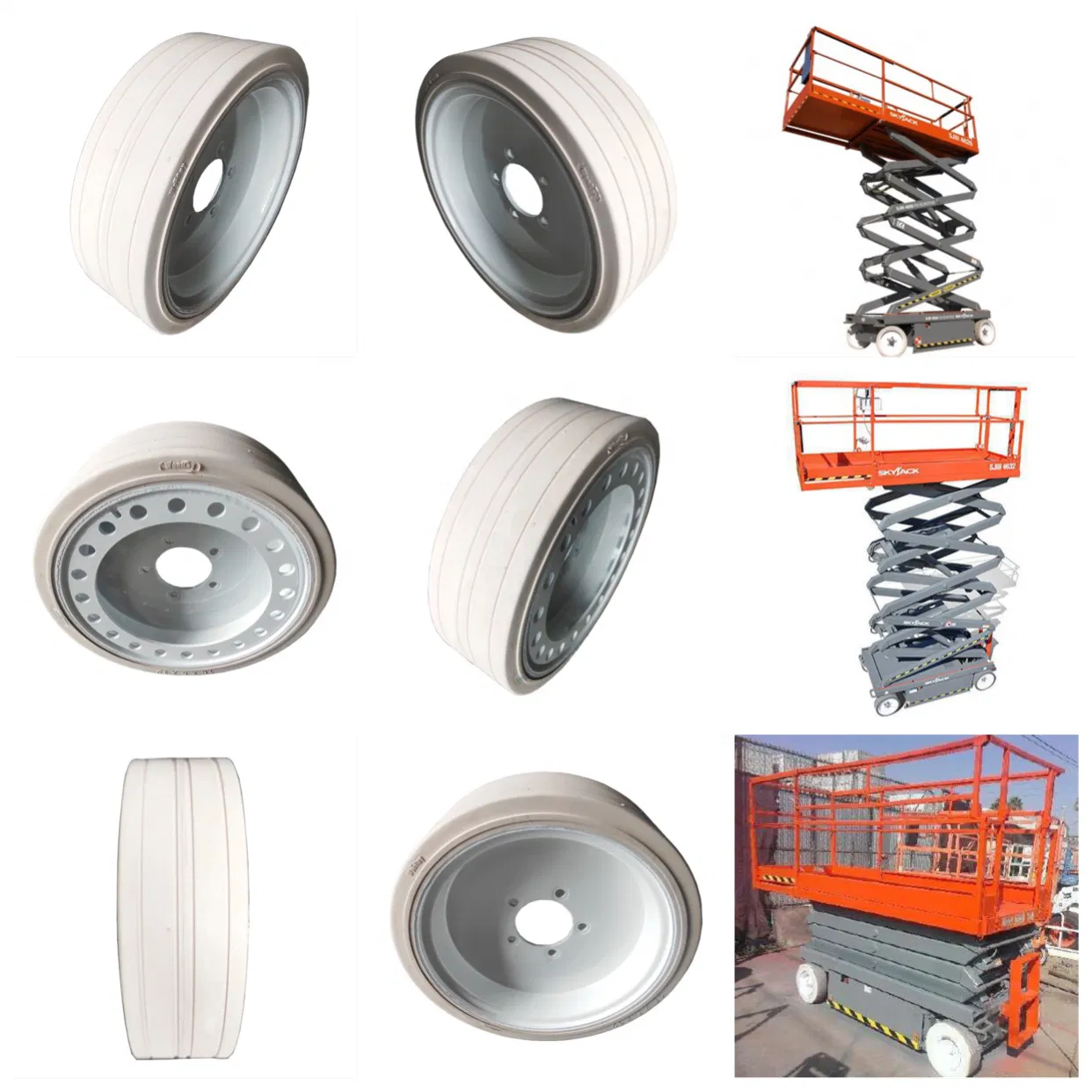 Цельная шина 200x8 для подъемника Skyjack SJIII3219