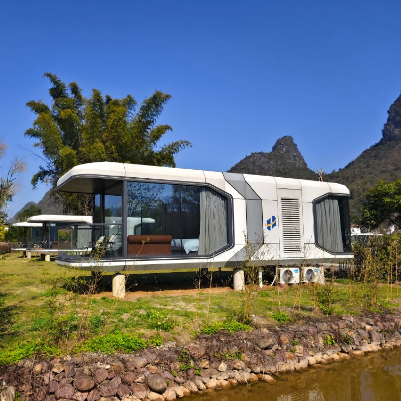 Turnkey Modern Prefab Granny Flat with Full Kitchen and Bathroom for Backyard Adu Airbnb or Family Guest House