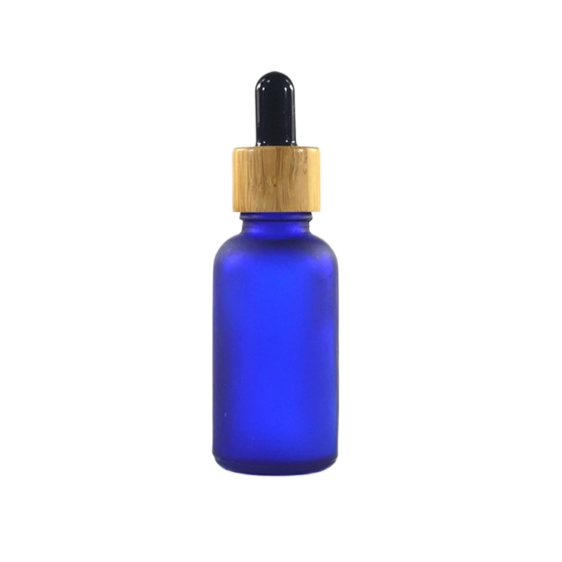 Frosted Glass Dropper Bottle for Essential Oils and Liquid Soap