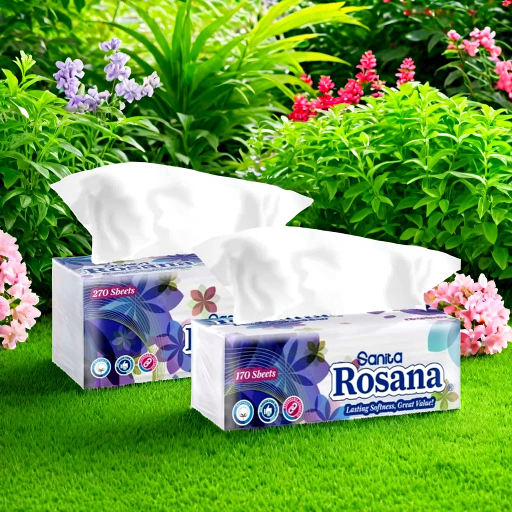 Soft Pack Facial Tissue for Household Use