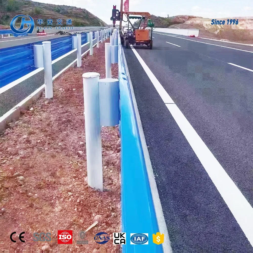 Road Barriers Guard Rail Stainless Steel Metal Crash Barrier Customized Hot DIP Zinc Galvanized Aashto M180 Road Safety Traffic Barriers for Sale