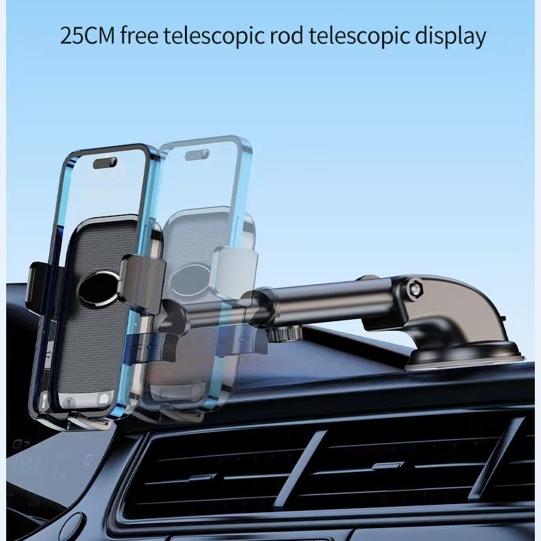 Держатель телефона для авто с присоской на центральную консоль