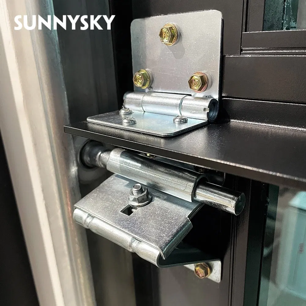 Aluminum Roller Double Glass Garage Door