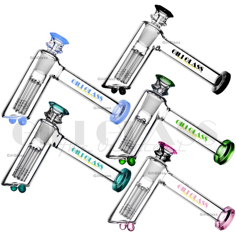 Ggp-17 Giliglass 6 Inches Wholesale Smoke Hand Pipe Glass Water Smoking Accessories