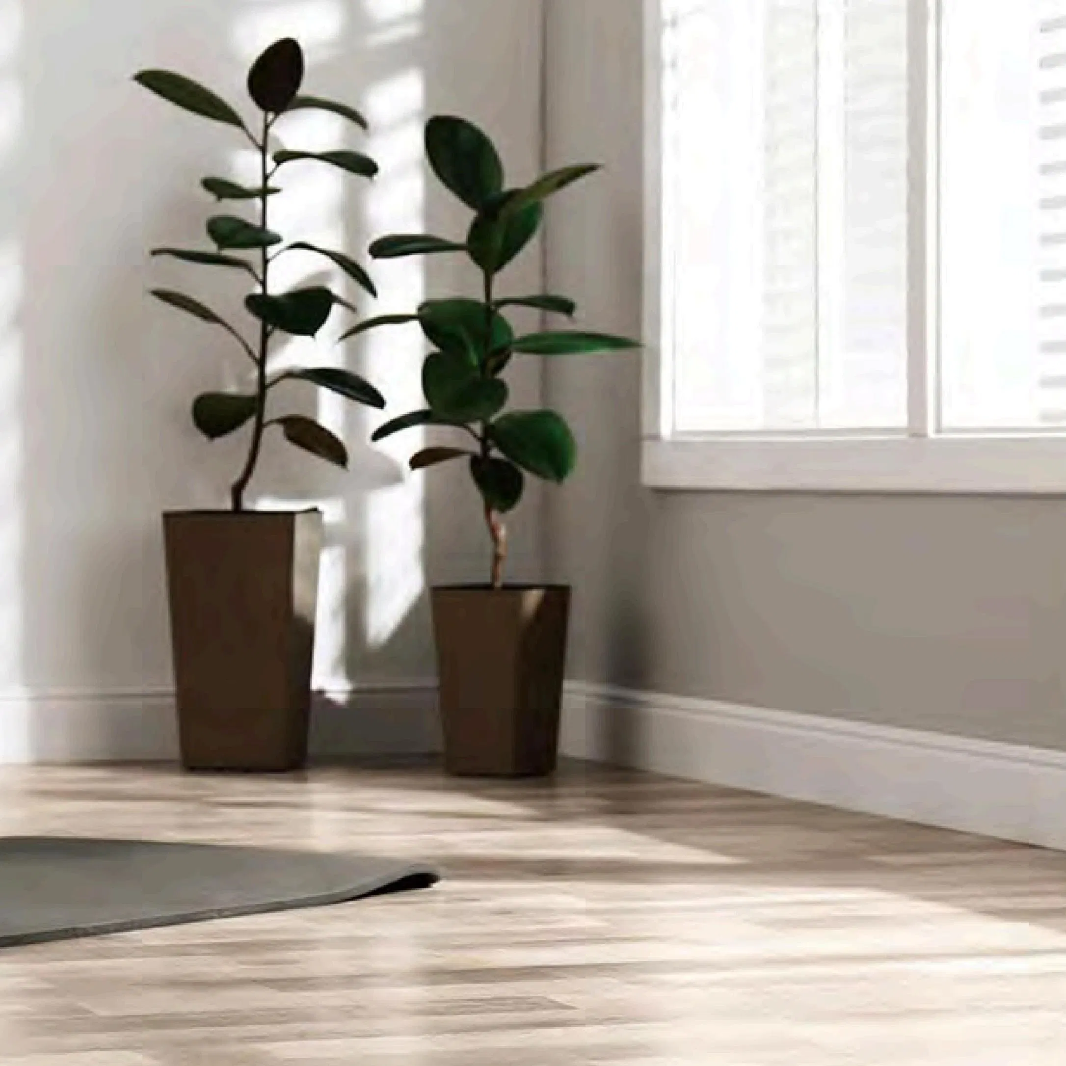 Modern White Primed MDF Baseboard Skirting Board Light Solid Wood PVC Wood Mouldings for Indoor Home Decoration