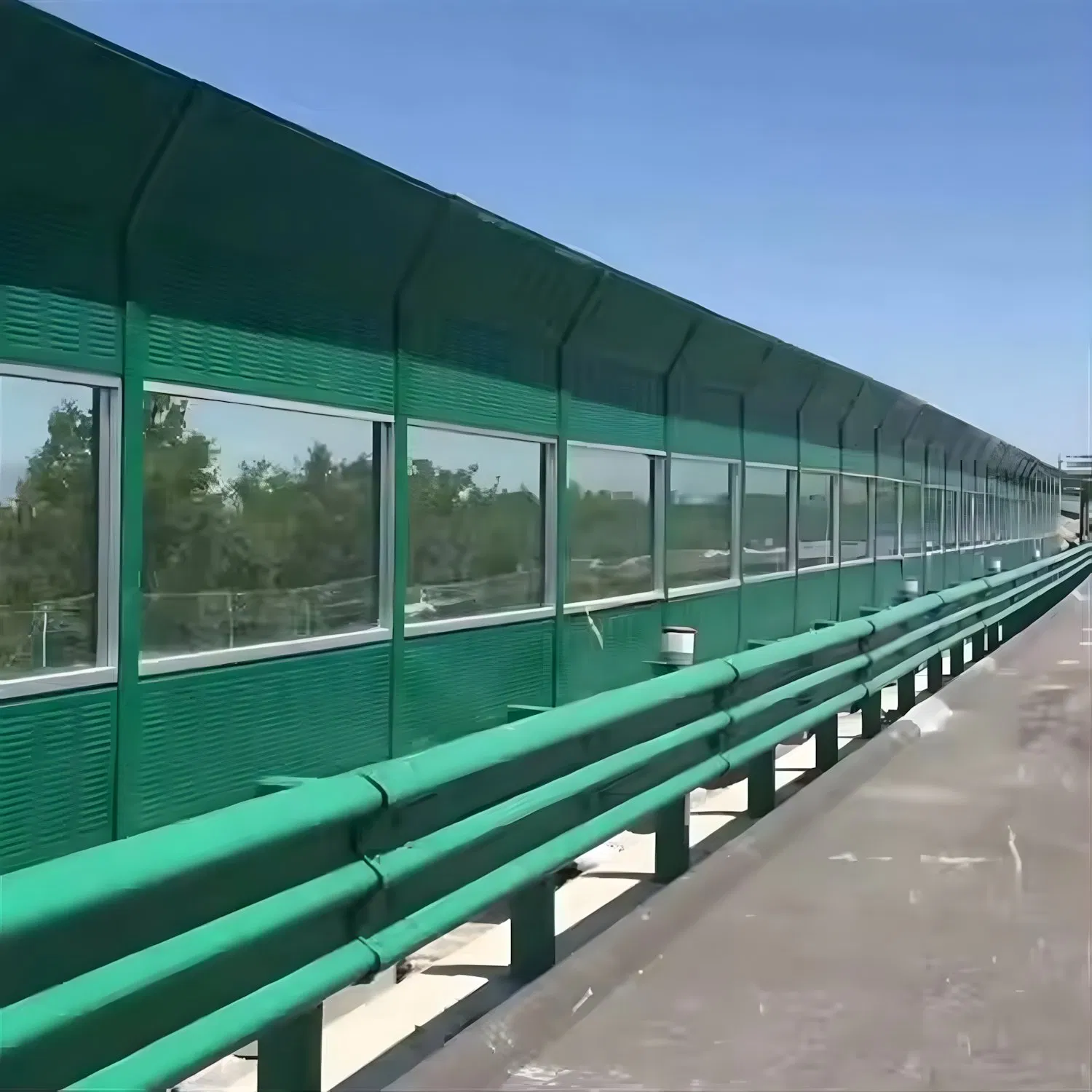 Advanced Acoustic Noise Barrier Wall for Outdoor Sound Reduction
