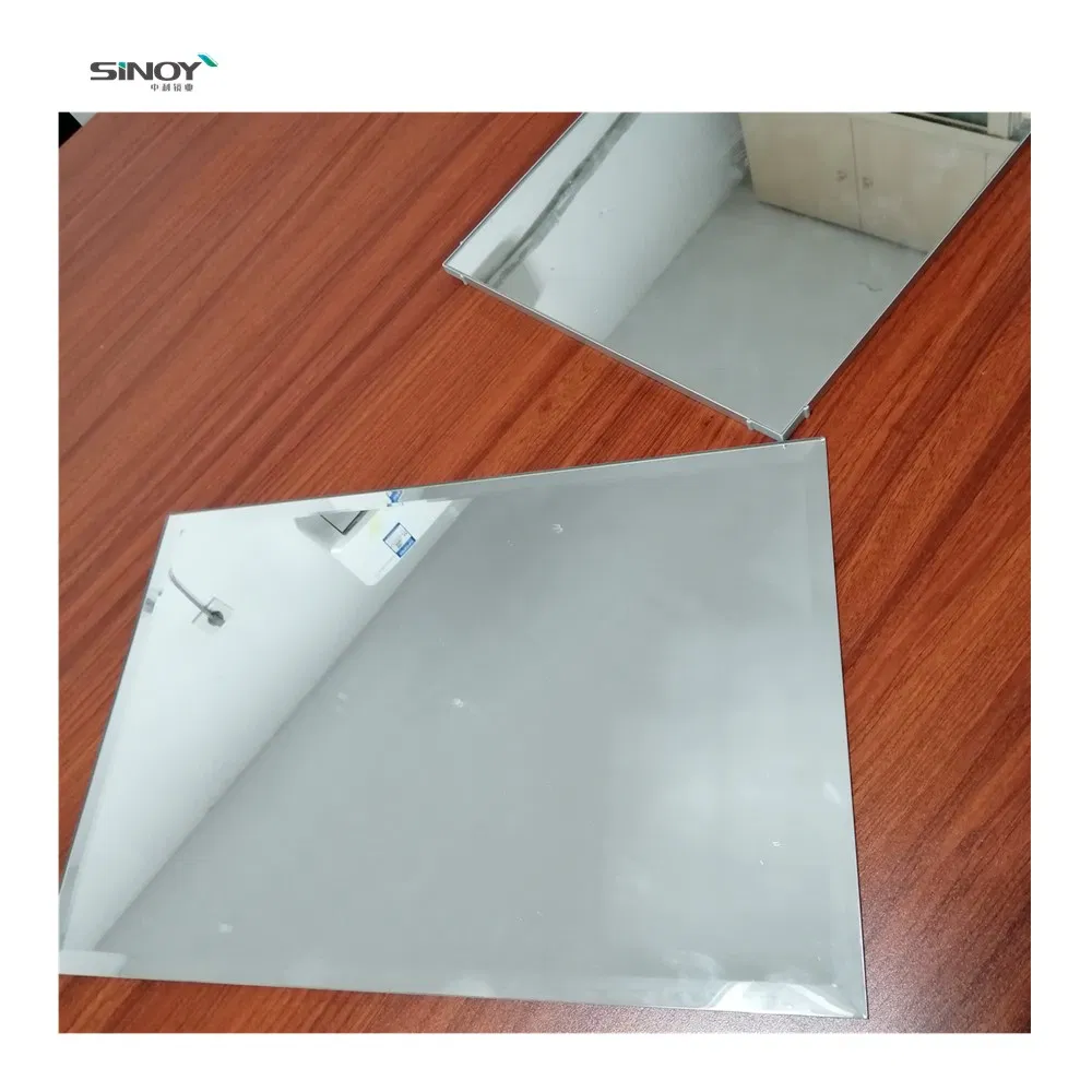 Tempered Glass Mirror Bevel No Frame Mirror for Cabinet Mirror