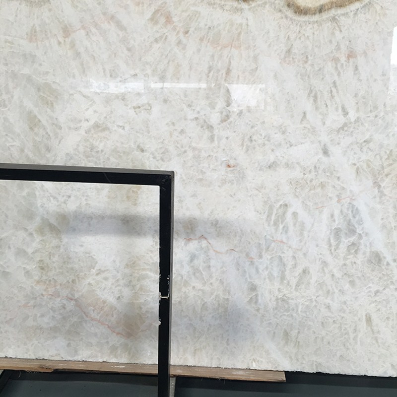 White Marble Stone/Slabs/Onyx for Flooring/Floor Tile/Background Wall Panel/Cladding/Tiles/Countertop/Workbench/Table Top