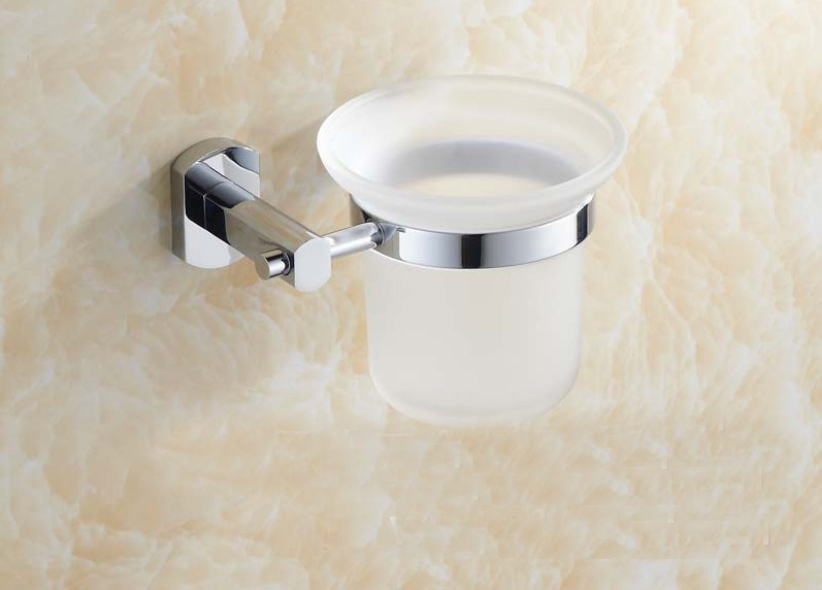 Настенный держатель для туалетного ёршика из латуни