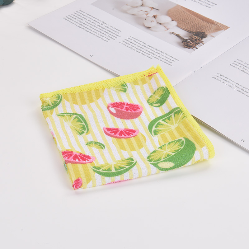 Hot Sale Cleaning Dust Wiping Printed Microfiber Cloth From China Factory