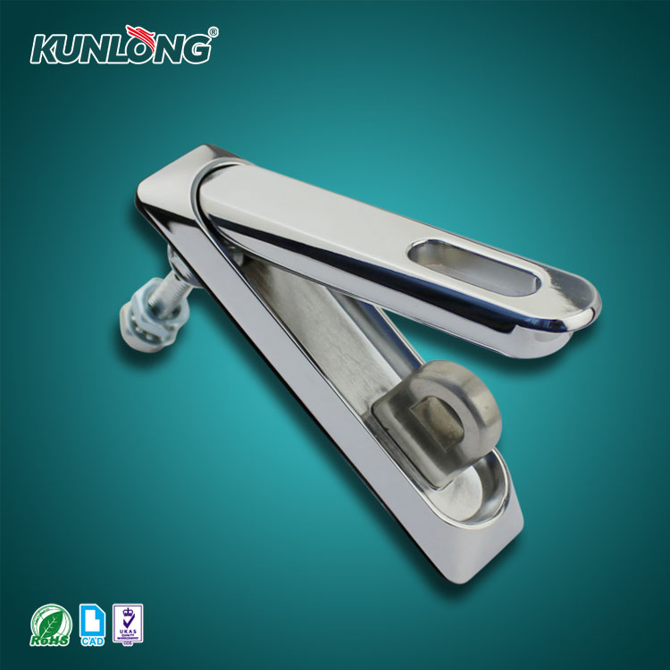 Kunlong Sk1-0738c Door Lock Industrial Sliding Door Flush Stainless Steel Lock