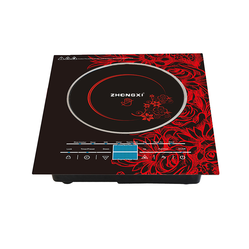 Hot Sale Multifunction 2000W Fast Cooking Infrared Cooker Colorful Tempered Glass