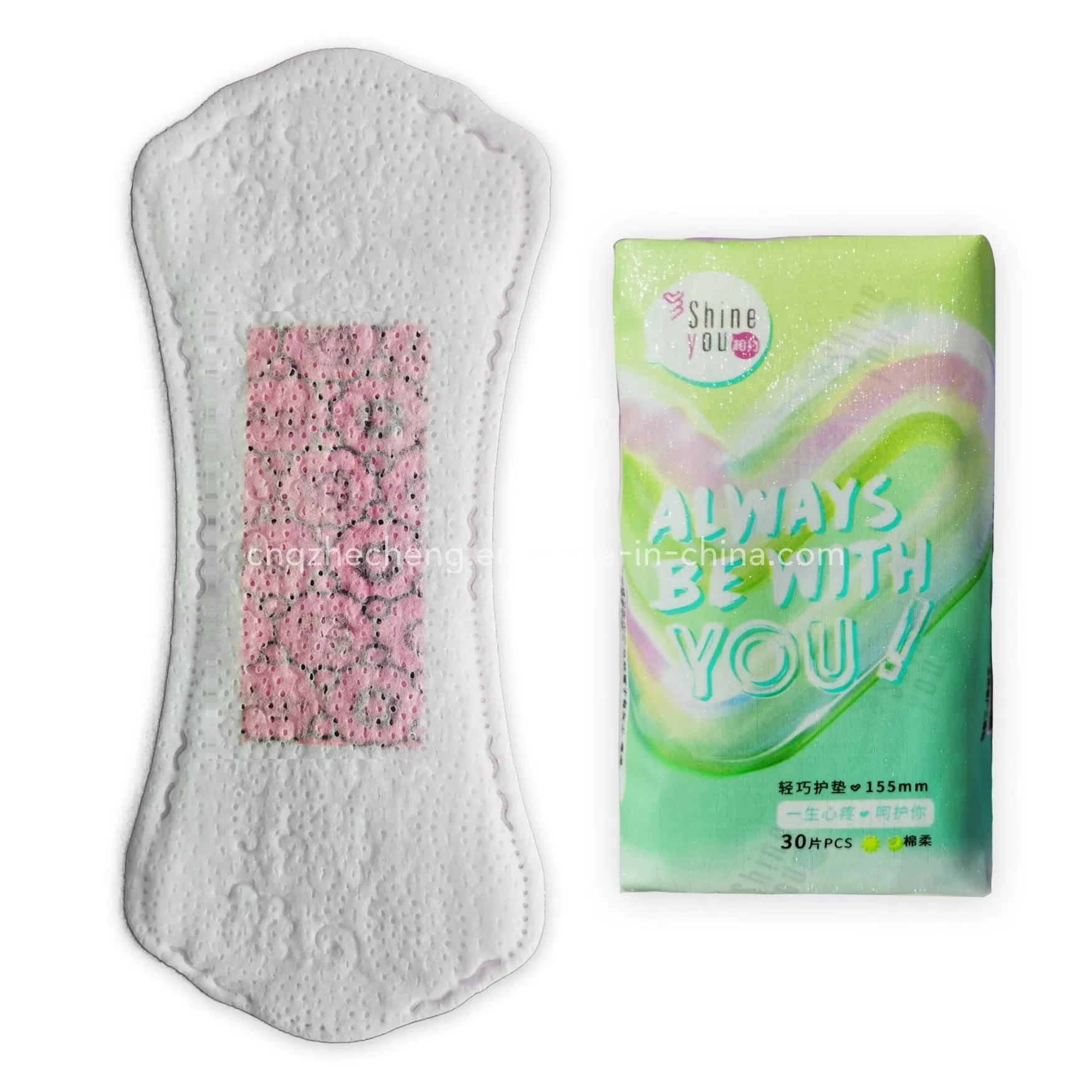 OEM&ODM Ultra Thin Cotton Towels Female Sanitary Pads Anion Sanitary Napkin for Day Use Sanitary Towels Sanitary Pads