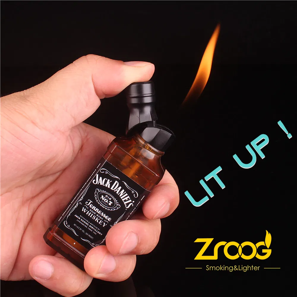 Creative Design Butane Gas Lighters Metal Windproof Torch Lighters Unusual Lighter Men's Gift