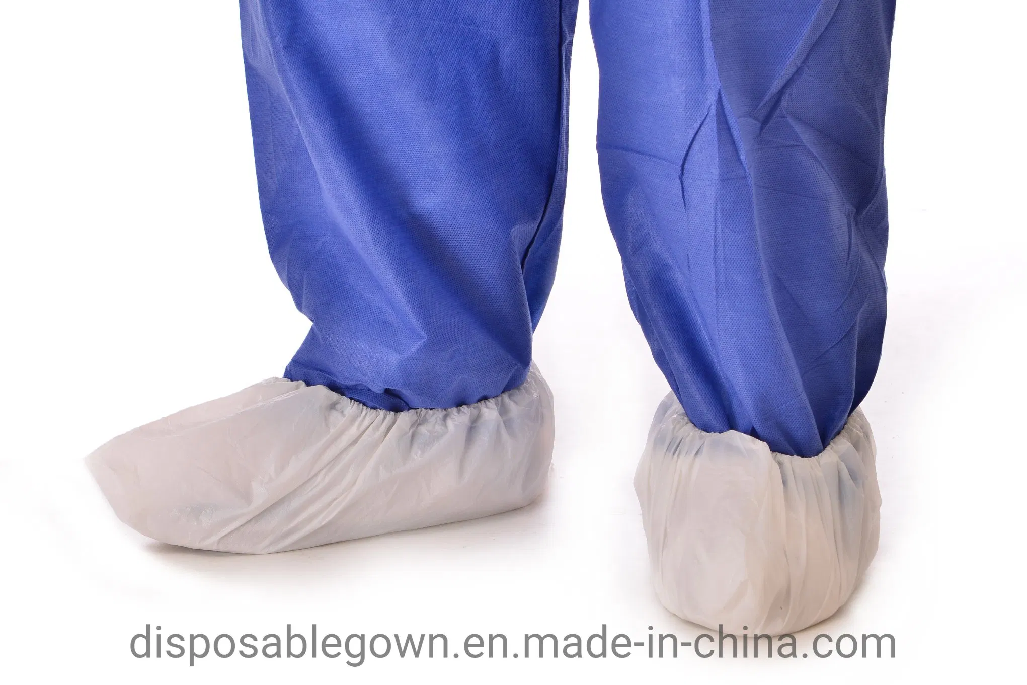 Comfortable Flexible CPE Disposable Foot Covers Wholesale Adult Use Plastic Colorful Shoe Cover