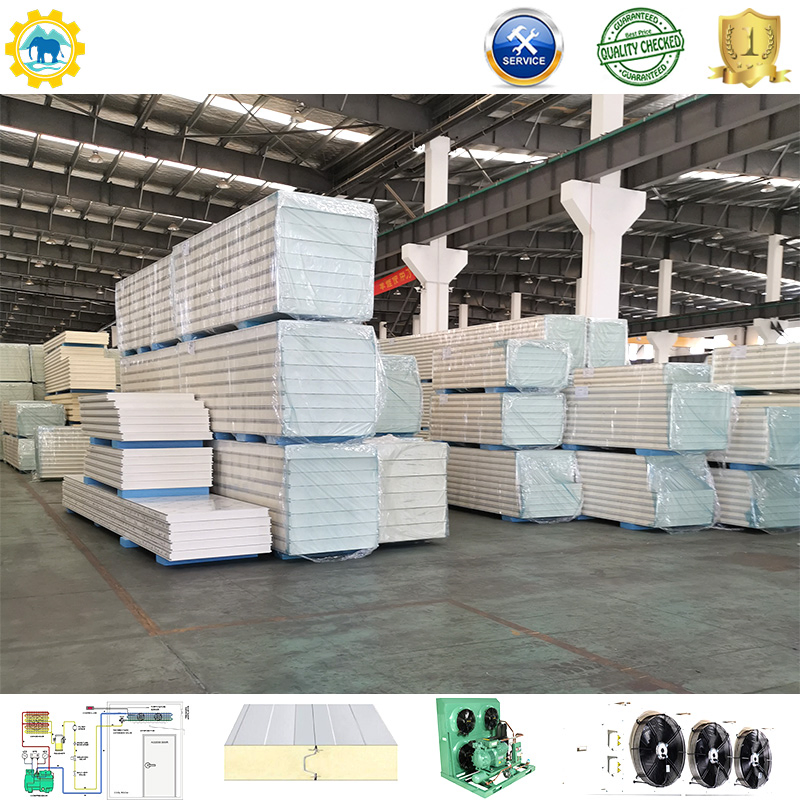 PU/PIR/EPS/Rock Wool Cold Storage Clean Room Sandwich Panel for Wall Roof Board