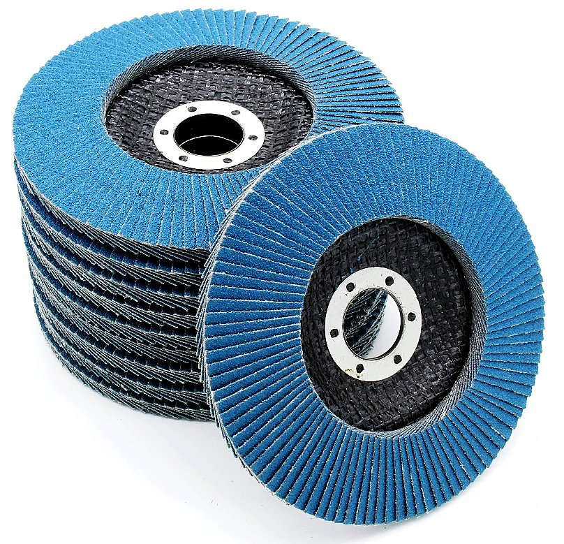 4.5 Inch Nylon Fiber Flap Discs Assorted Sanding Grinding Buffing Wheels for Angle Grinder Polishing Tools