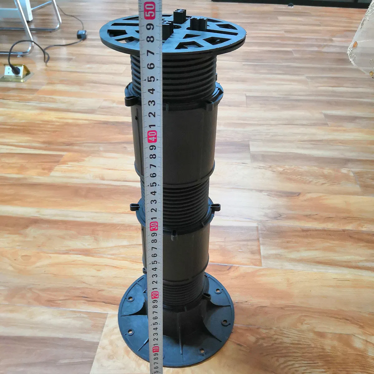 Heavy-Duty Outdoor Flooring Support Pedestal with Adjustable Height