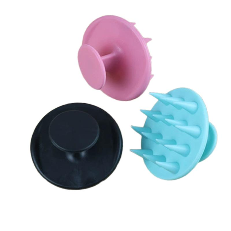 Silicone Scalp Massaging Brush for Hair Care and Nourishment