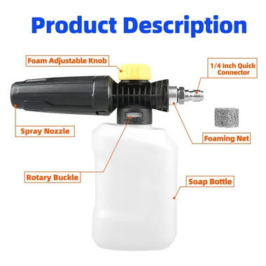 Foam Cannon Big Bottle Cheap Price Snow Foam Lance Car Detail Cleaning