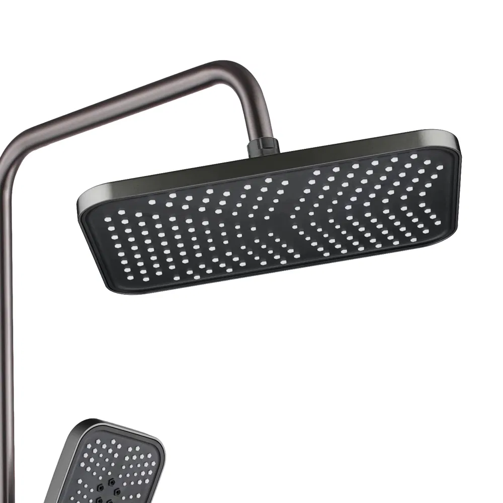 Bathroom Shower Set with Multifunctional Cold Hot Complete Aluminum Shower Head