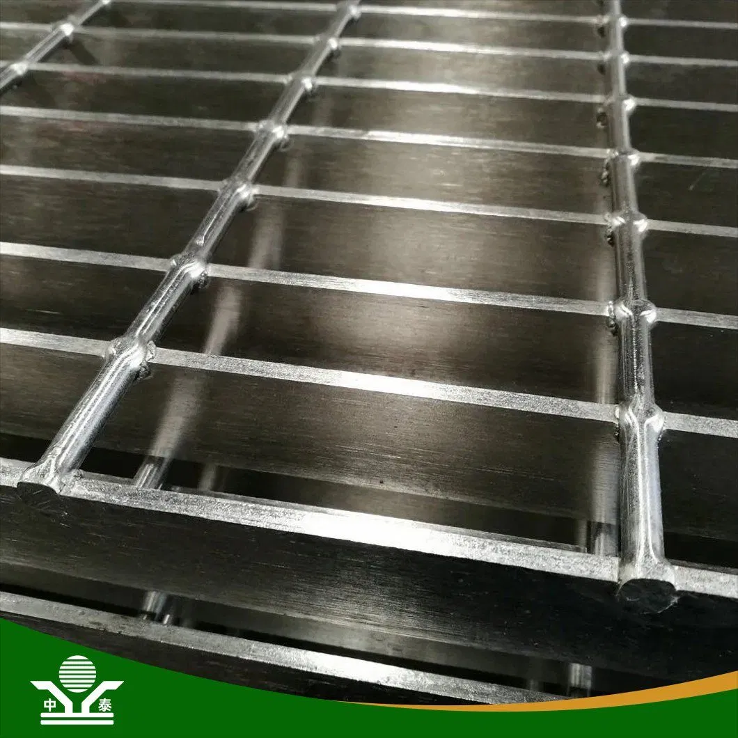 Galvanized Safe Grid Serrated Bar Steel Grating for Anti-Slip Places