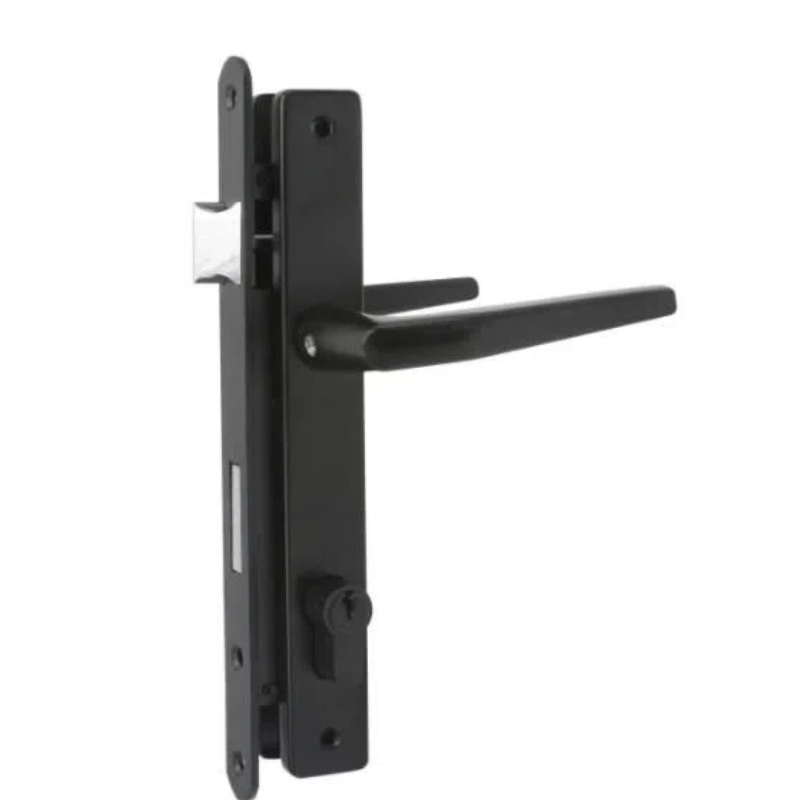 Luxury Aluminum Alloy Mortise Security Privacy Room Door Lock Set with Handle