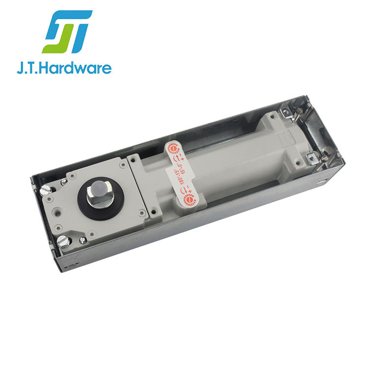 Jthardware Factory Priceadjustable Spring Power 90 Degree Hold Open Floor Mounted Door Closer for Good Price