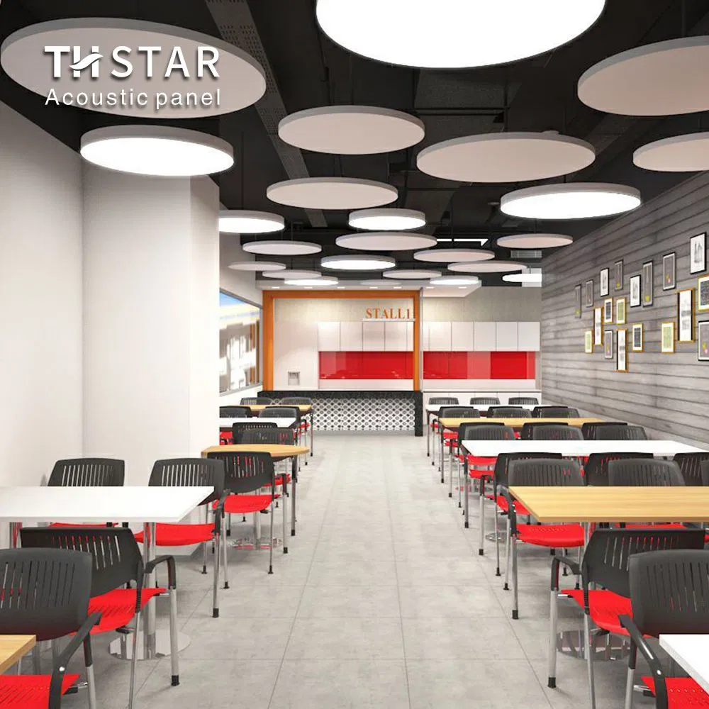 Euroyal High Quality Sound Absorption Ceiling Acoustic Foam Polyester Fiber Panel