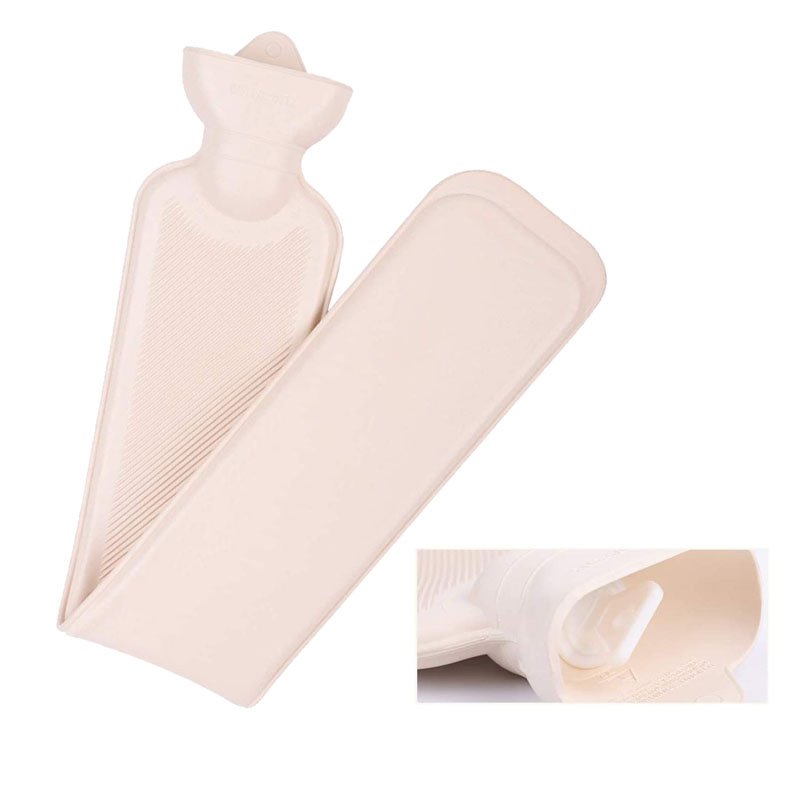 Long Rubber Hot Water Bottle Hot Cold Therapy
