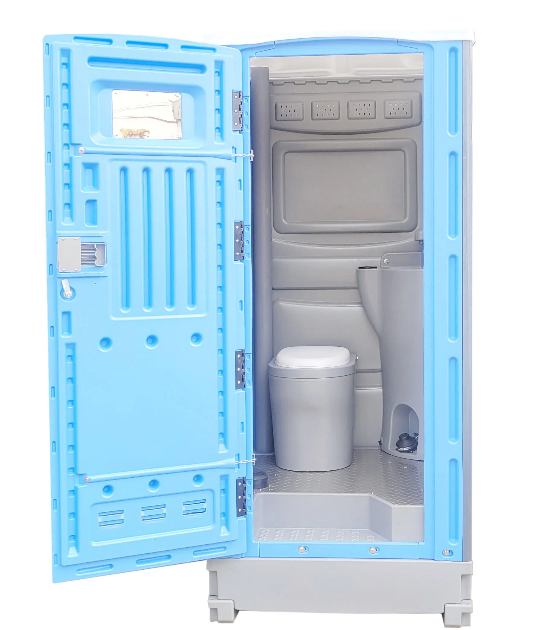 Factory Price New Design Durable HDPE Portable Toilet Seated Easy Assembly Modular Movable Toilet