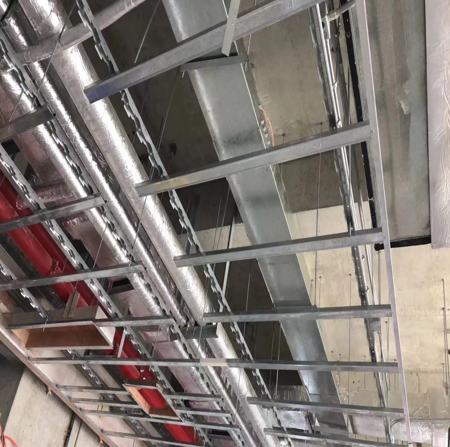Lightweight Steel Structure Suspended Steel Channel Structure Ceiling Steel